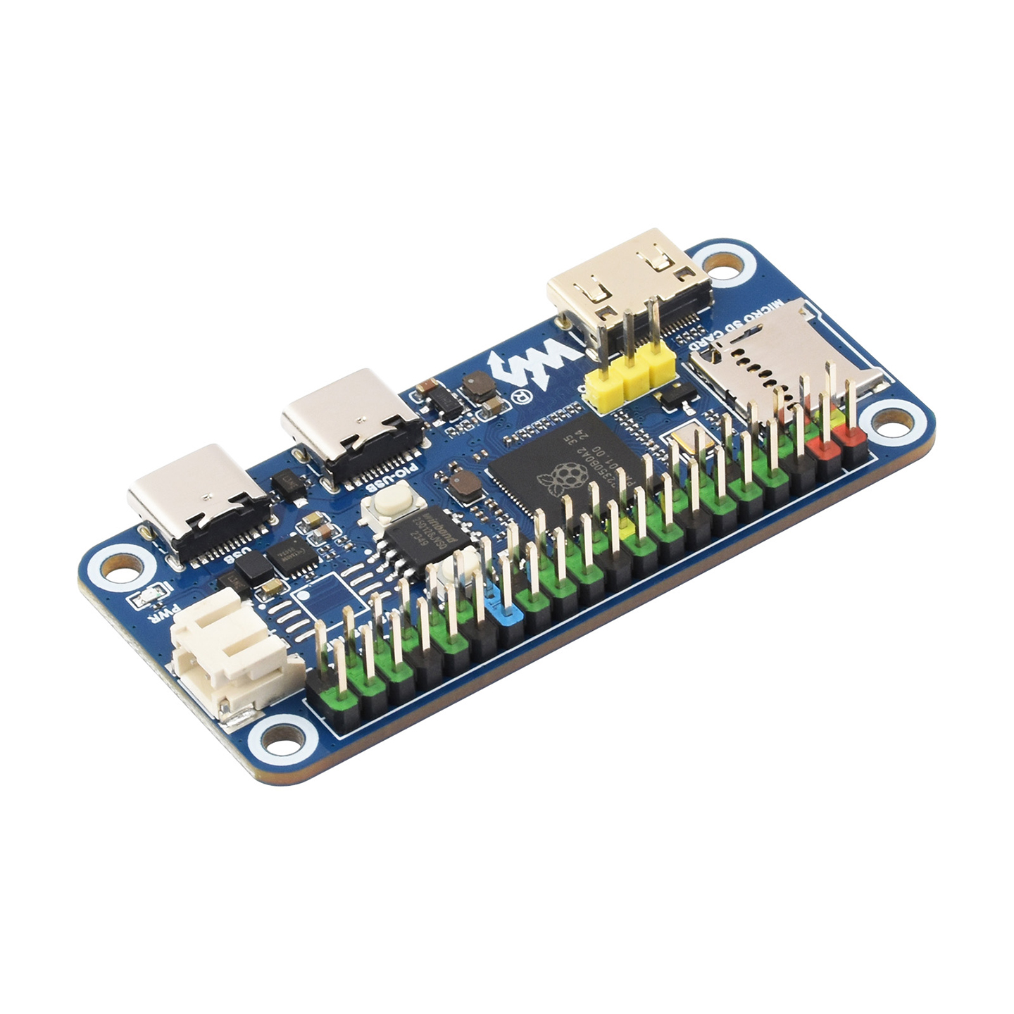 Waveshare RP2350-PiZero Develo - Turing Pi 2 ulasan dan harga