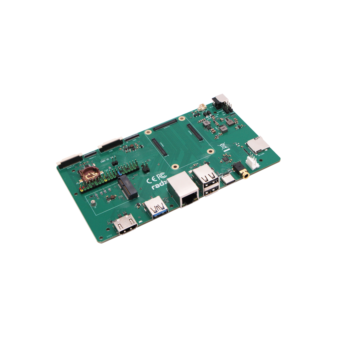 Radxa CM5 IO Board, Verify Rad - Deskpi Super6C ulasan dan harga